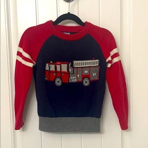 Baby Gap Firetruck Sweater